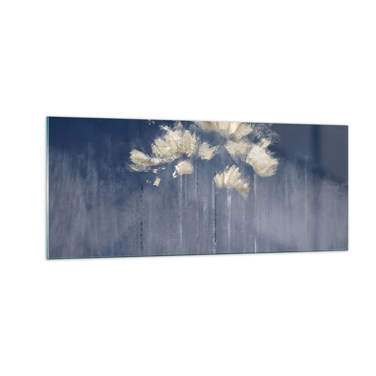 Glasbild - Bild auf glas - Wie Blütenblätter im Wind - 100x40 cm