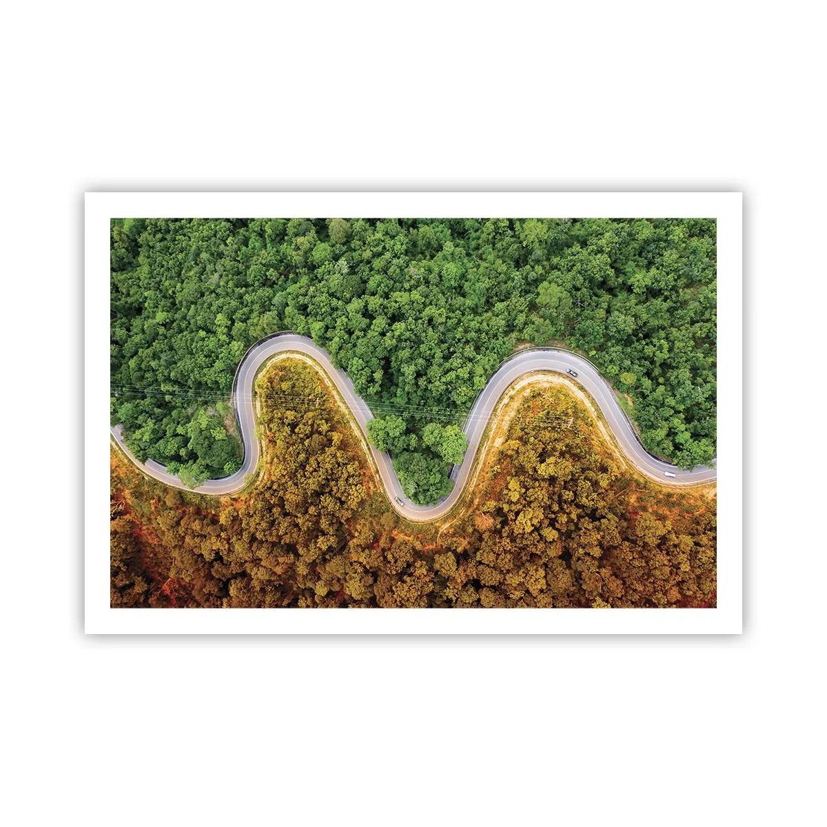Poster - Grenzen und Durchbrüche - 91x61 cm