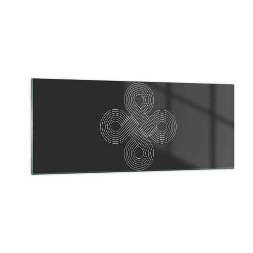 Glasbild - Bild auf glas - Im keltischen Geist - 100x40 cm