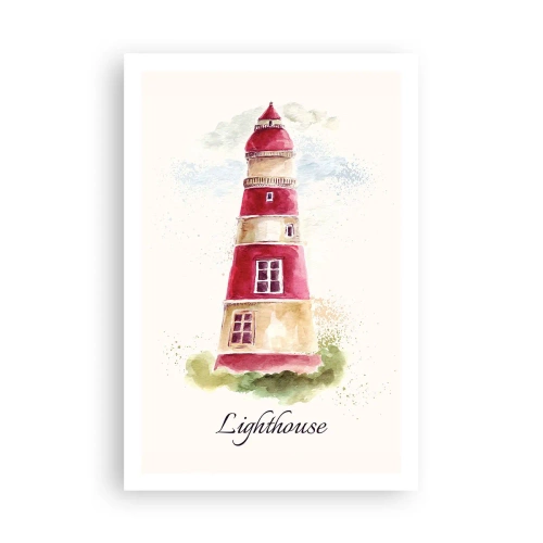 Poster - Das Wetter ringsum ist immer gut - 61x91 cm