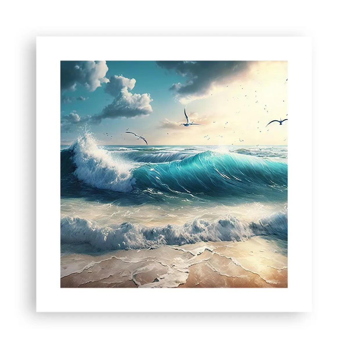 Poster - Es summt nur für dich - 40x40 cm