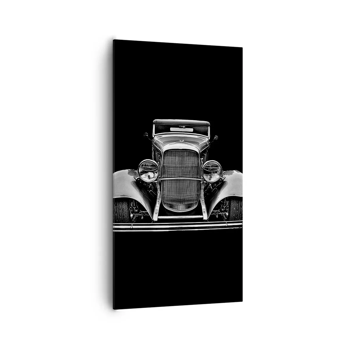 Bild auf Leinwand - Leinwandbild - Wahrer Gentleman - 65x120 cm