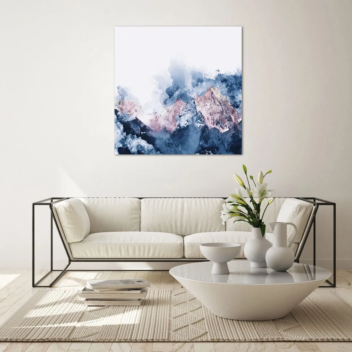 Glasbild - Bild auf glas - Das sind die Spitzen! - 50x50 cm