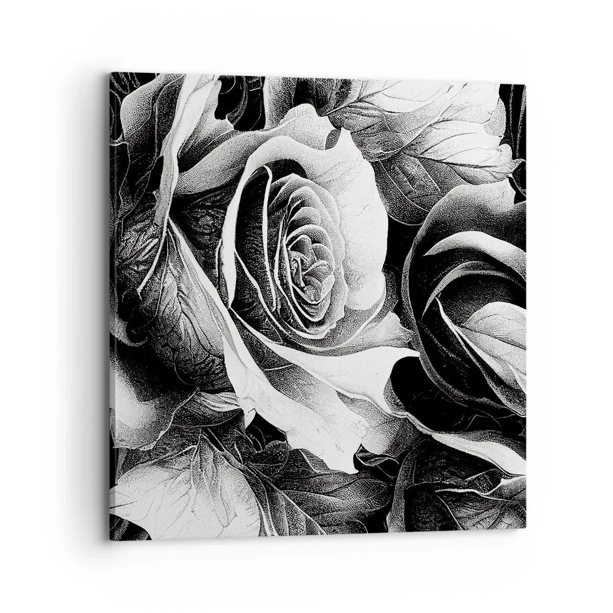 Bild auf Leinwand - Leinwandbild - Immer Königin - 70x70 cm