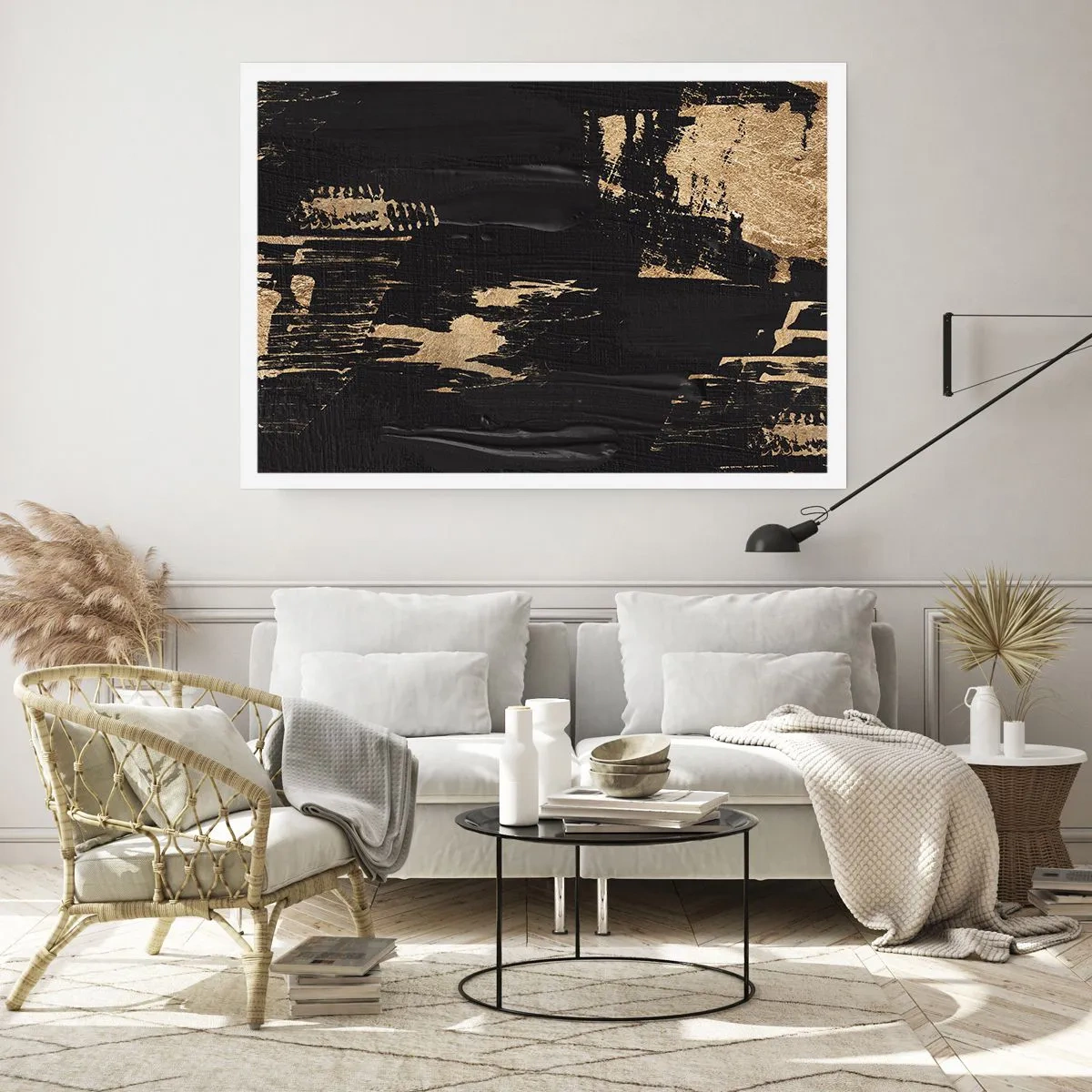 Poster - Spur einer Berührung - 70x50 cm