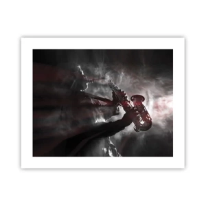 Poster - In den Dämpfen des Jazz - 50x40 cm