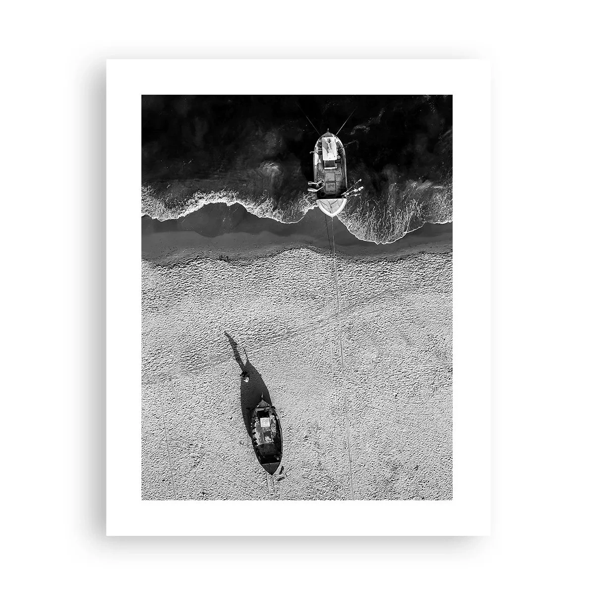 Poster - Immer noch am Ufer… - 40x50 cm