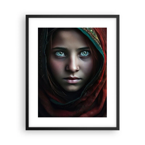Poster in einem schwarzem Rahmen - Prinzessin aus dem Osten - 40x50 cm