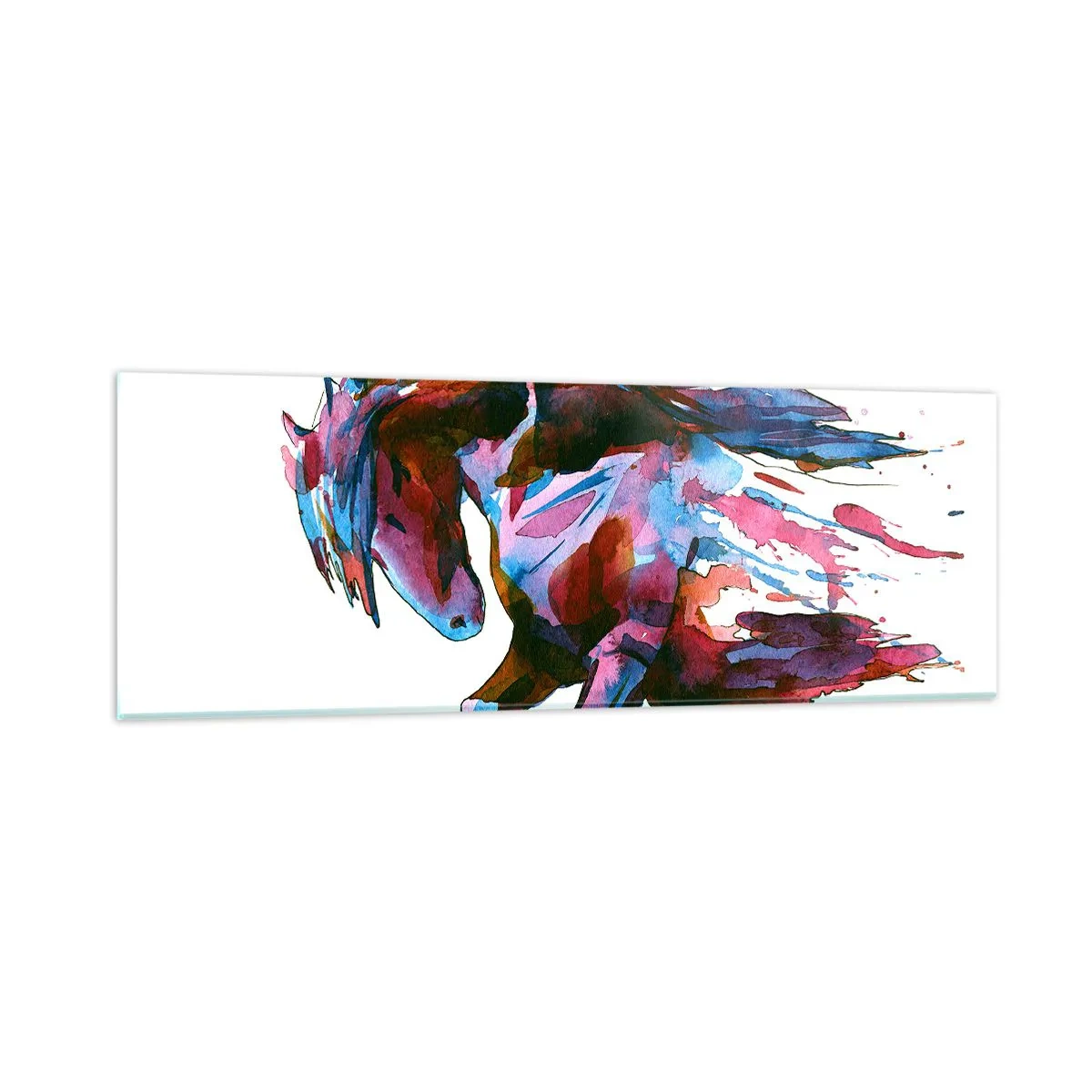 Glasbild - Bild auf glas - In Verzückung - 90x30 cm