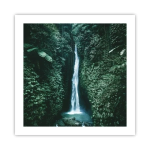 Poster - Tropisches Spa - 50x50 cm