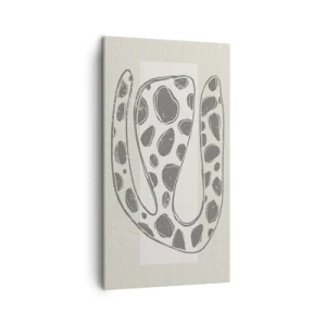 Bild auf Leinwand - Leinwandbild - Seltsame Kreatur - 45x80 cm