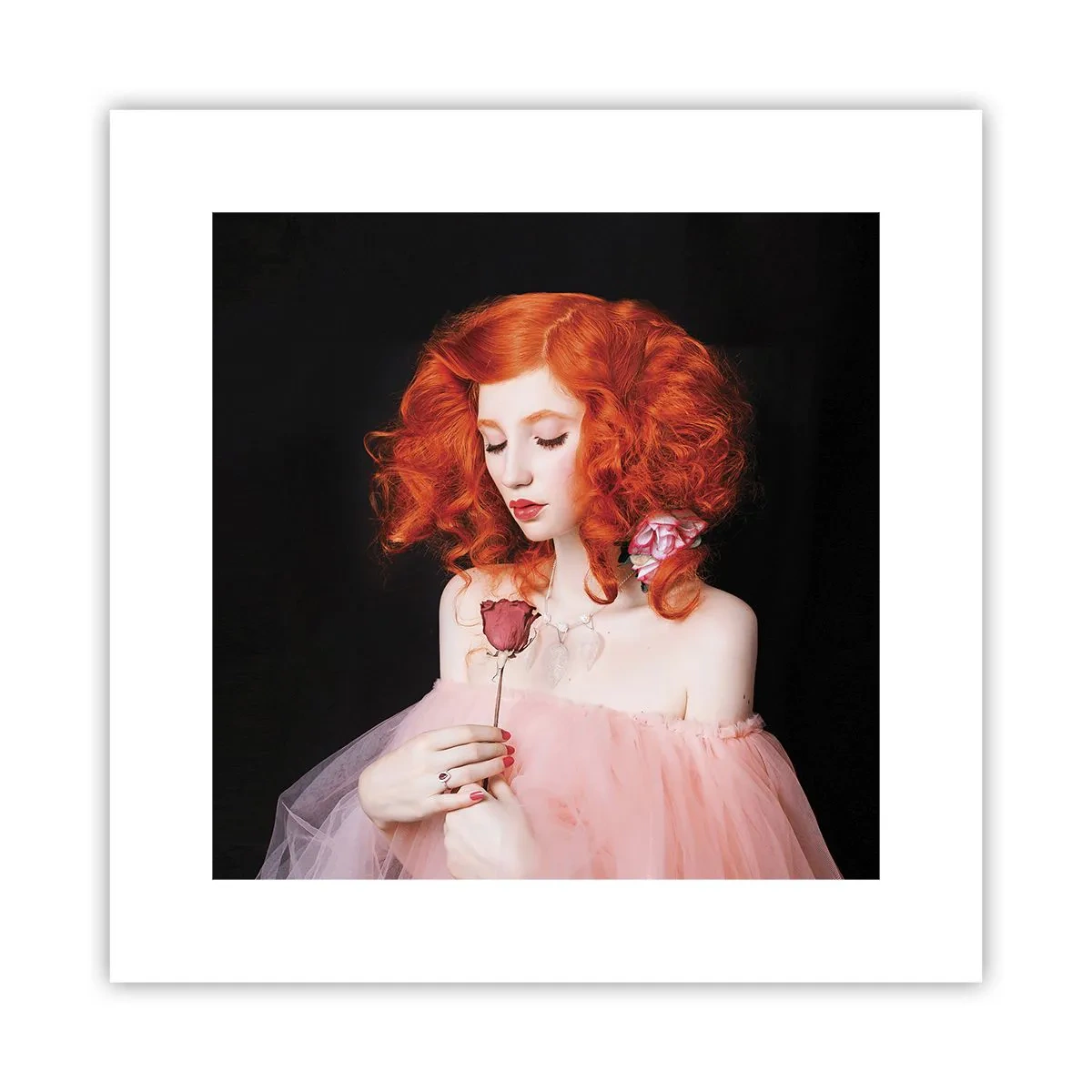 Poster - Im barocken Stil - 30x30 cm