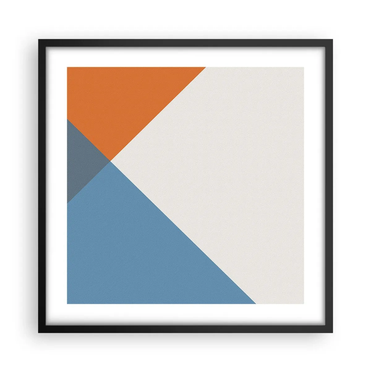 Poster in einem schwarzem Rahmen - In einem Winkel… - 50x50 cm