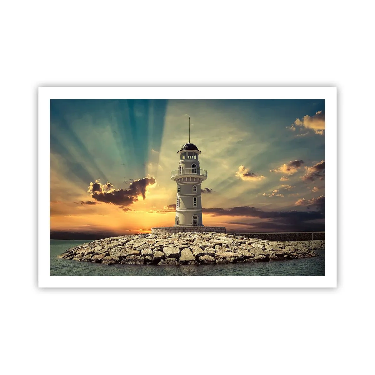 Poster - Licht - Gut - Schönheit - 91x61 cm