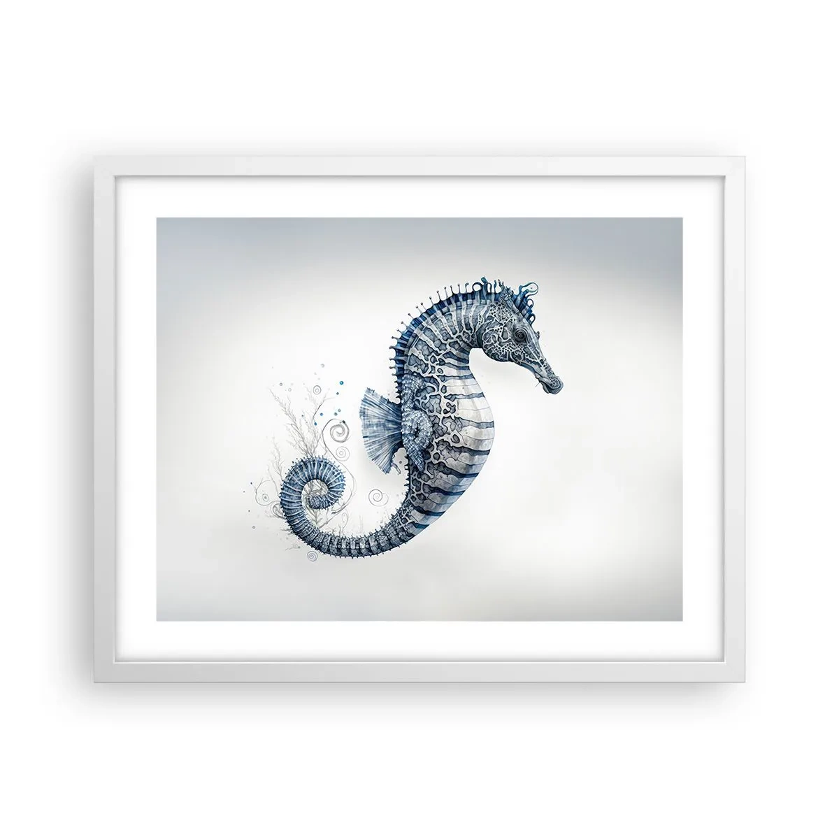 Poster in einem weißen Rahmen - Subtiler Witz der Natur - 50x40 cm