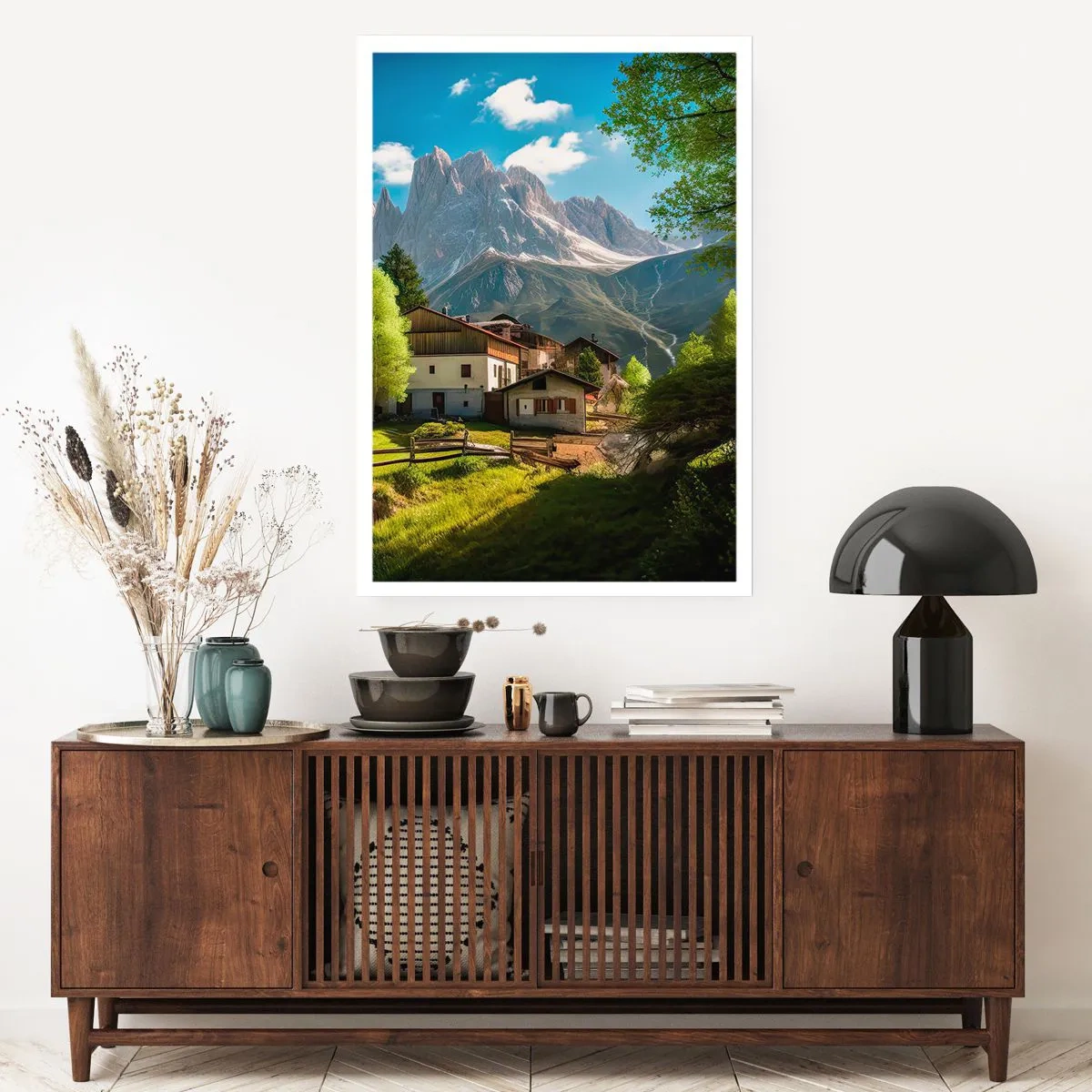 Poster - Alpenidylle - 30x40 cm
