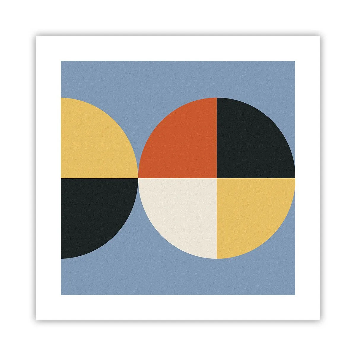 Poster - Beobachte und zähle - 40x40 cm