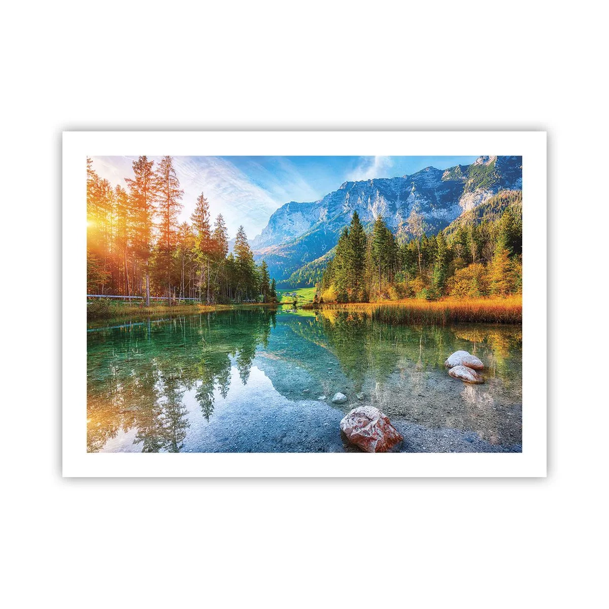 Poster - Die Sanftheit des Herbstes - 70x50 cm