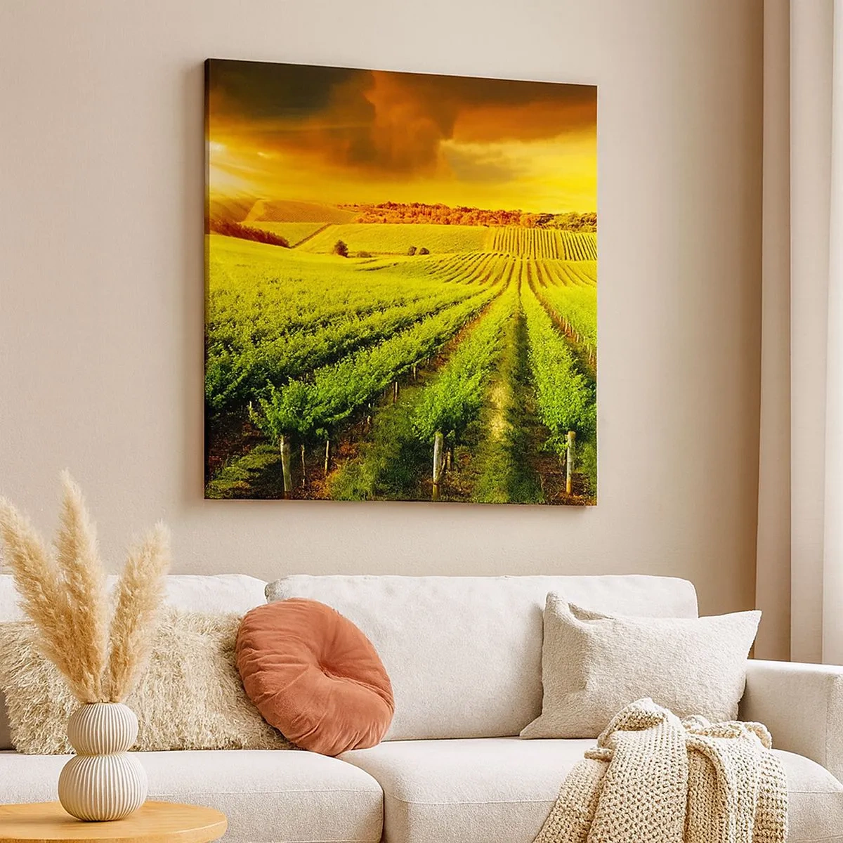 Bild auf Leinwand - Leinwandbild - Unter der australischen Sonne - 30x30 cm