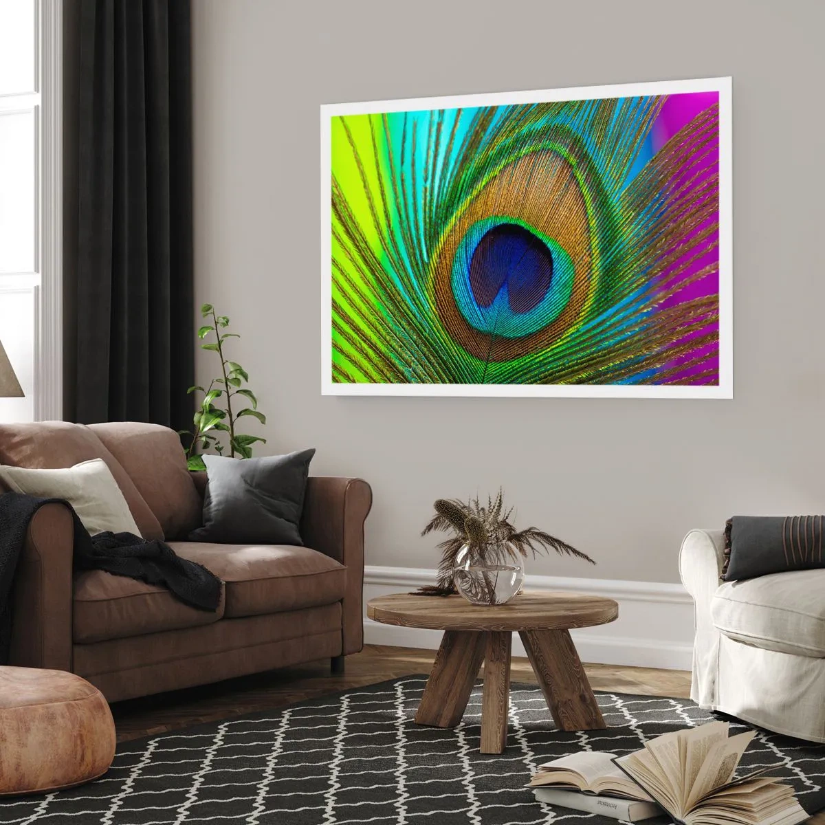 Poster - Auge in Auge - 91x61 cm