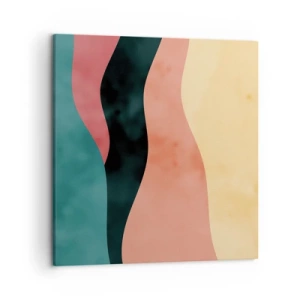 Bild auf Leinwand - Leinwandbild - Konforme Nichtkonformität - 50x50 cm