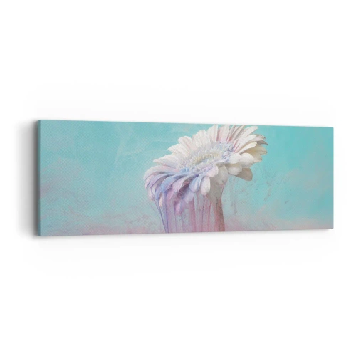 Bild auf Leinwand - Leinwandbild - Blumenunterwelt - 90x30 cm