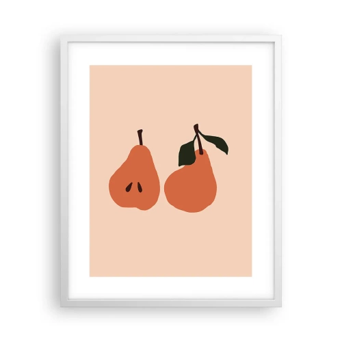 Poster in einem weißen Rahmen - Pure Süße - 40x50 cm