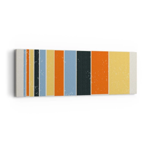 Bild auf Leinwand - Leinwandbild - Musiknotation - 90x30 cm