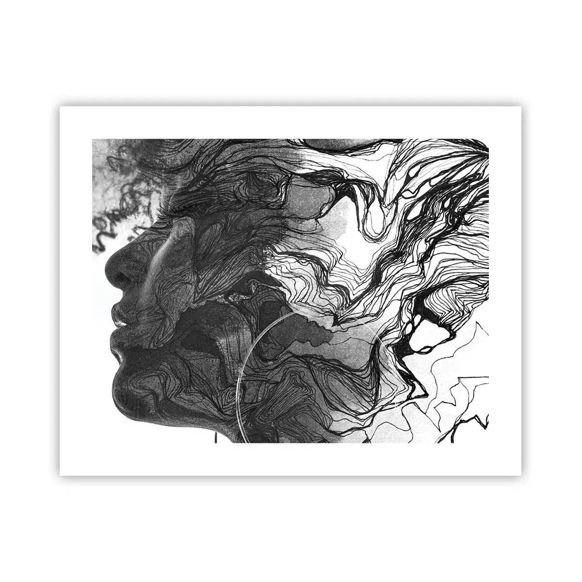 Poster - Verstrickt in Träume - 50x40 cm