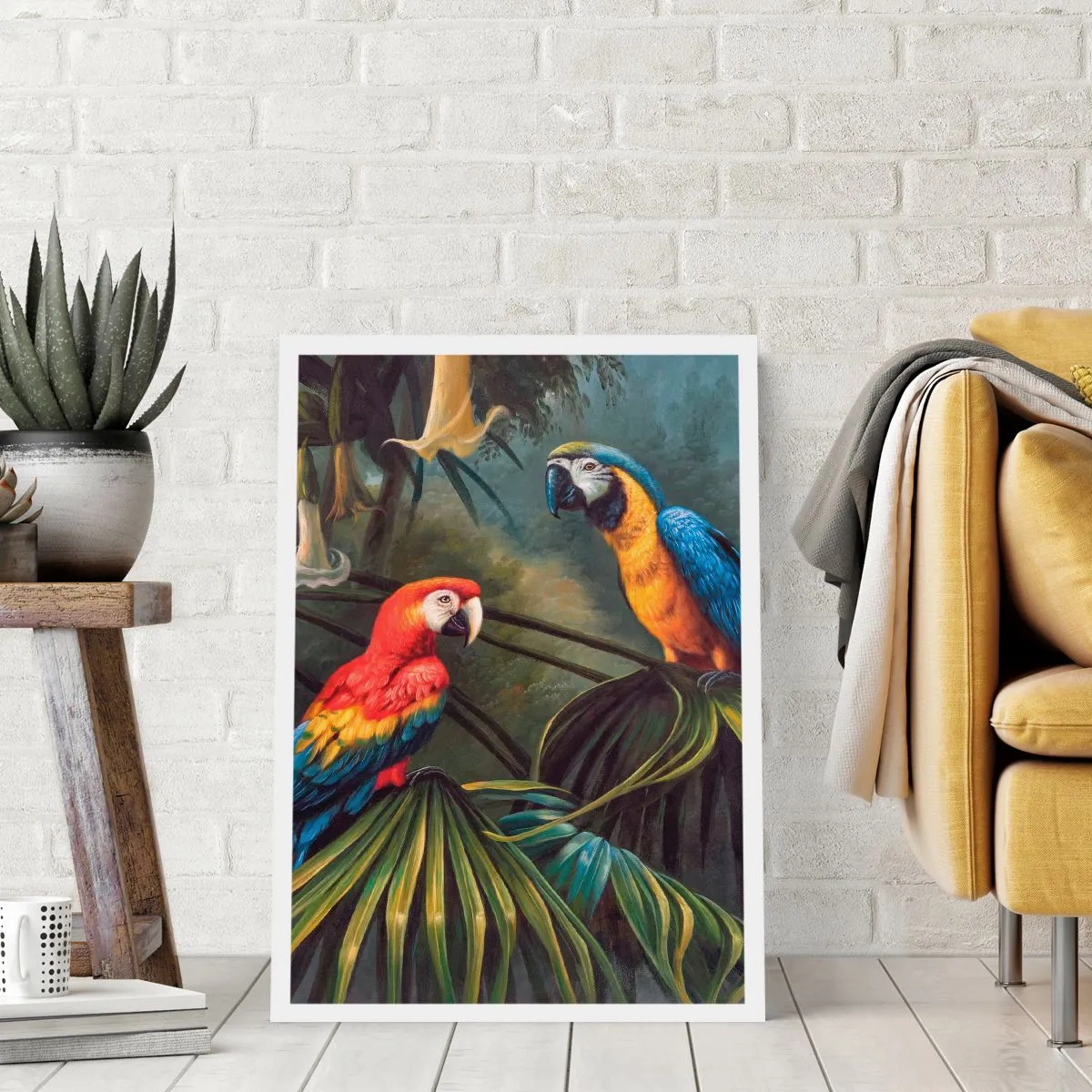 Poster - Romantik in den Tropen - 30x40 cm