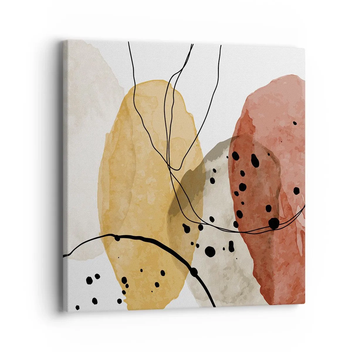 Bild auf Leinwand - Leinwandbild - Wie leichte, transparente Luft - 40x40 cm