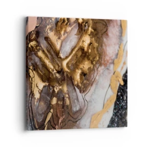 Bild auf Leinwand - Leinwandbild - Das Element der Erde - 30x30 cm