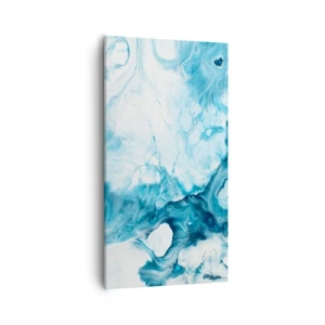 Bild auf Leinwand - Leinwandbild - Blaues Konzert - 55x100 cm