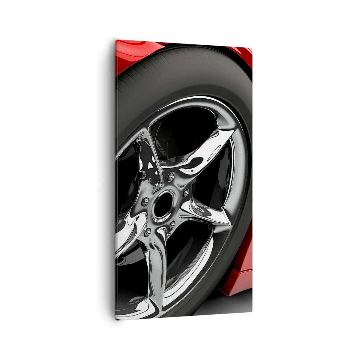 Bild auf Leinwand - Leinwandbild - Für Schnelligkeit gebaut - 55x100 cm