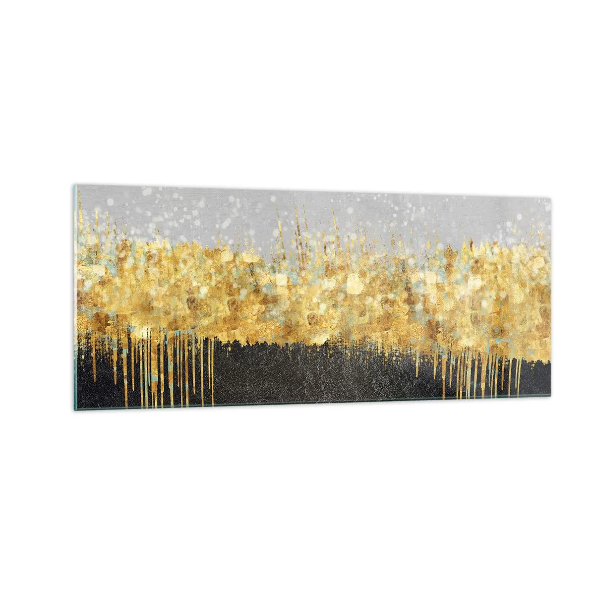 Glasbild - Bild auf glas - Nach innen und nach oben - 100x40 cm
