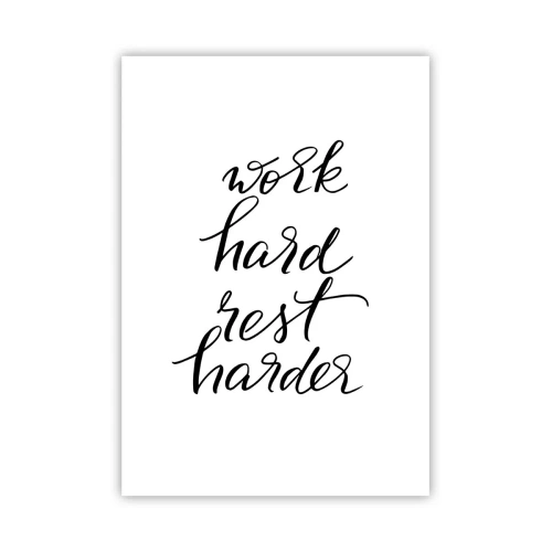 Poster - Lebensbalance - 70x100 cm