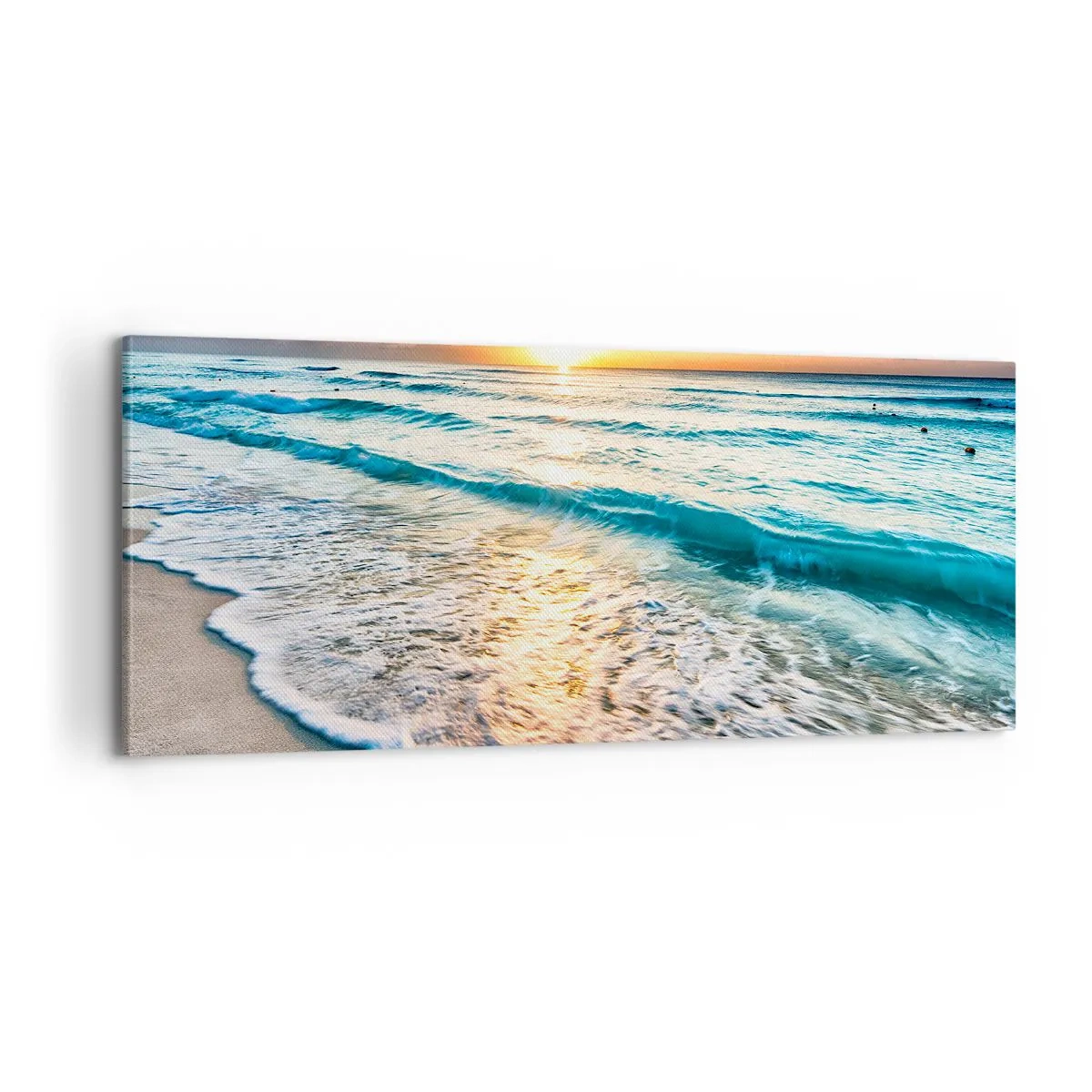 Bild auf Leinwand - Leinwandbild - Ein Blick lohnt sich - 100x40 cm
