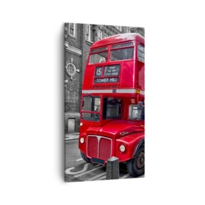 Bild auf Leinwand - Leinwandbild - Immer gleich - 45x80 cm