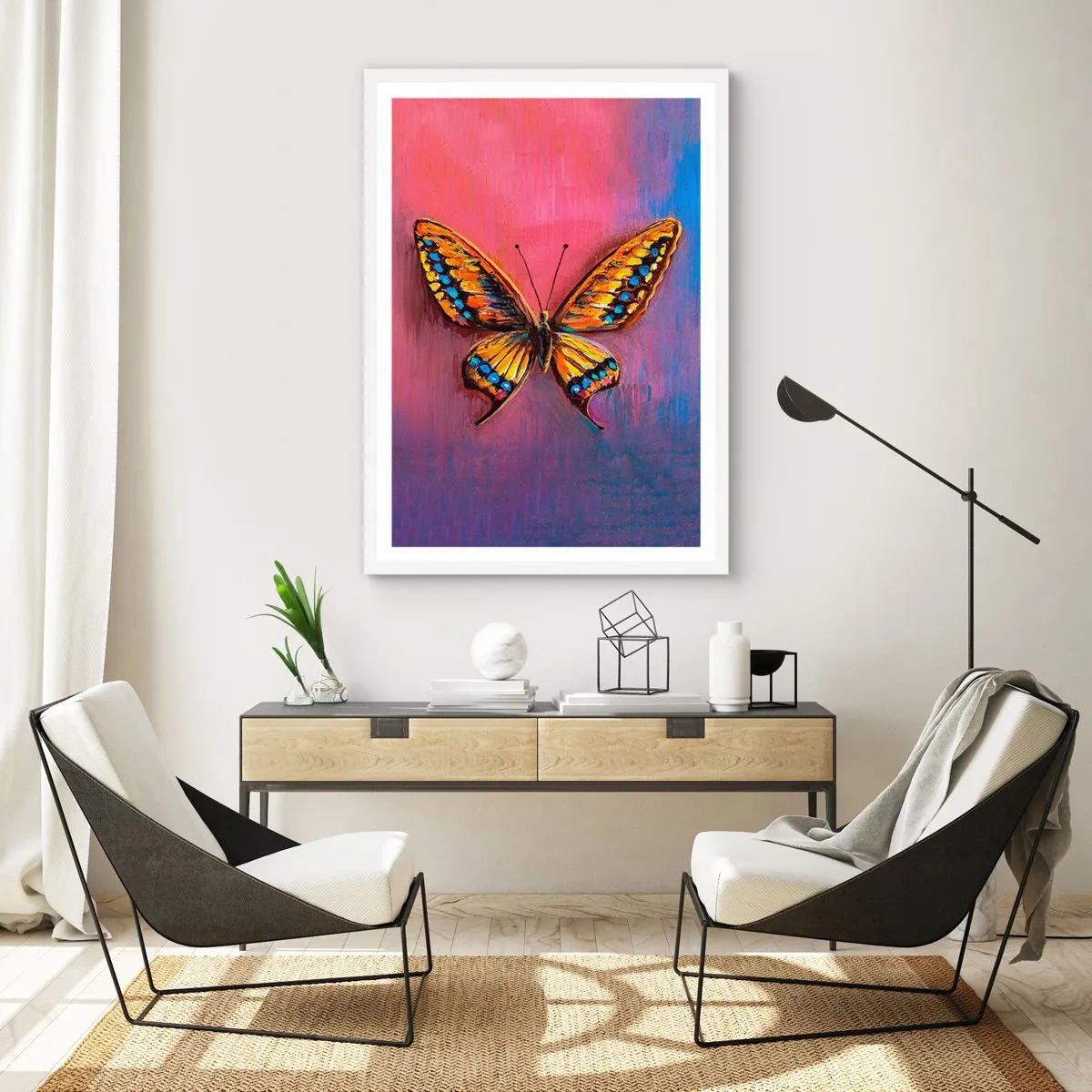 Poster in einem weißen Rahmen - Ein Juwel der Natur - 30x40 cm