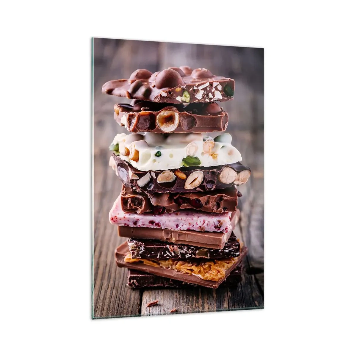 Glasbild - Bild auf glas - Entzückende Aussicht - 80x120 cm