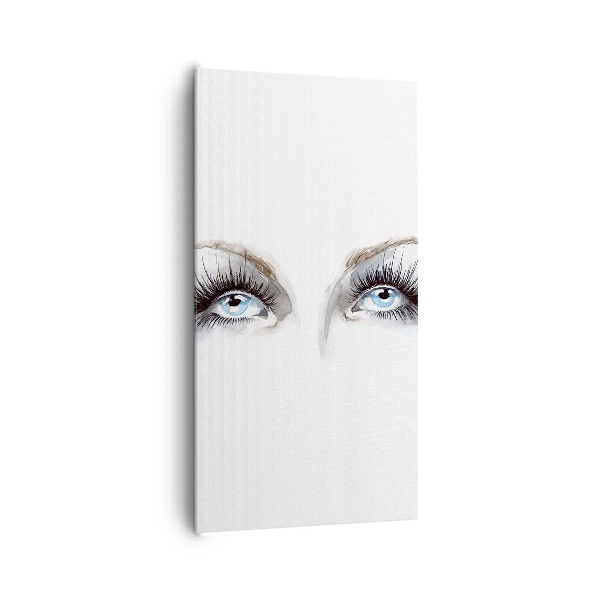 Bild auf Leinwand - Leinwandbild - Engelsaugen? - 65x120 cm