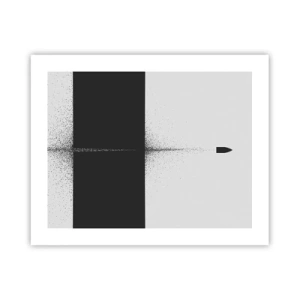 Poster - Direkt zum Ziel - 50x40 cm