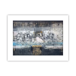 Poster - Wie auf Eis, wie nach Dezember - 40x30 cm