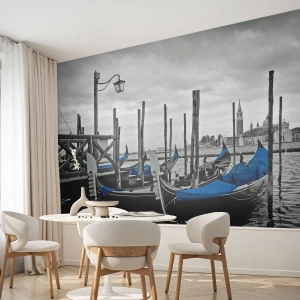 Fototapete Premium Canvas - Nachdenkliches Venedig - Stadt, Venedig, Italien - 400x280 cm