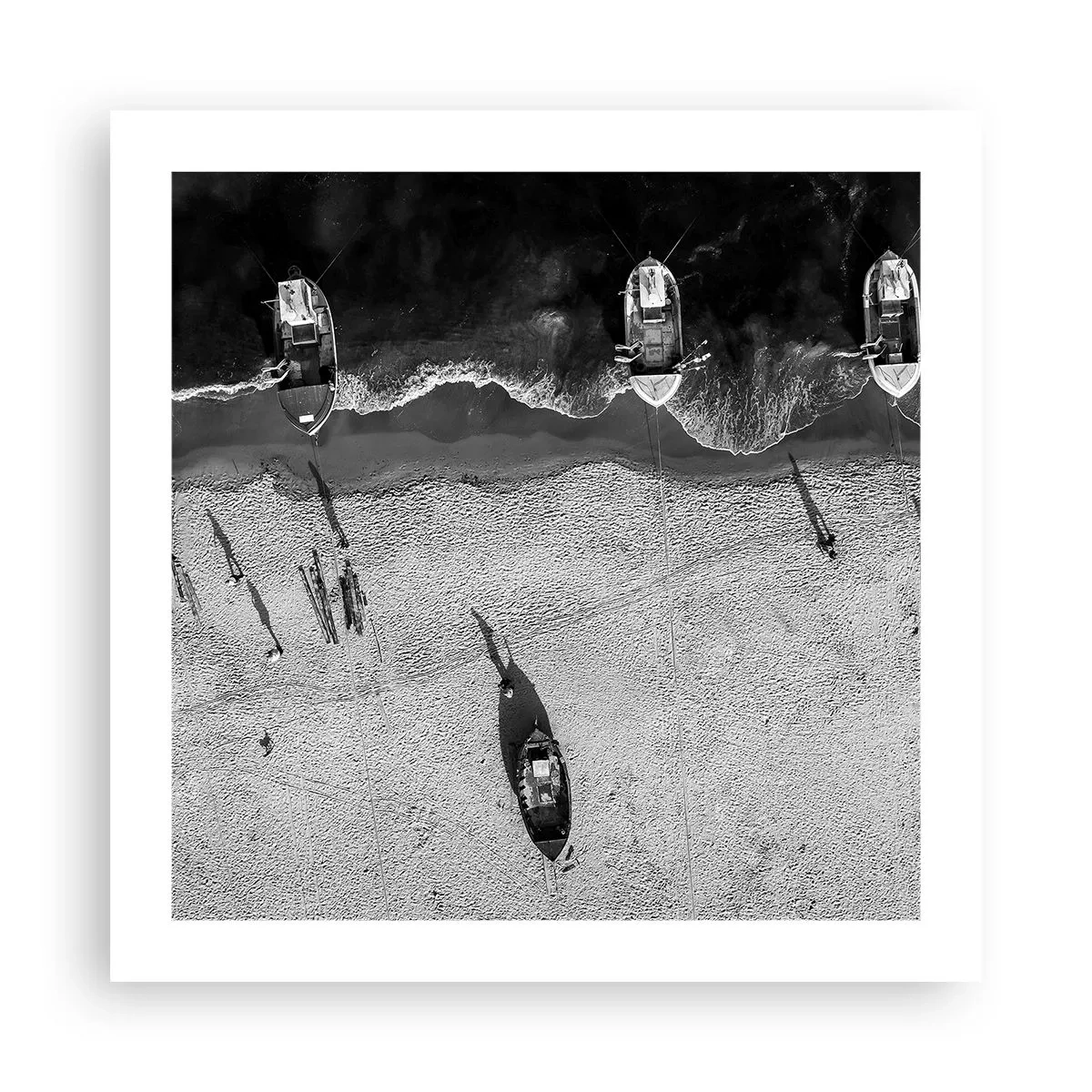 Poster - Immer noch am Ufer… - 50x50 cm
