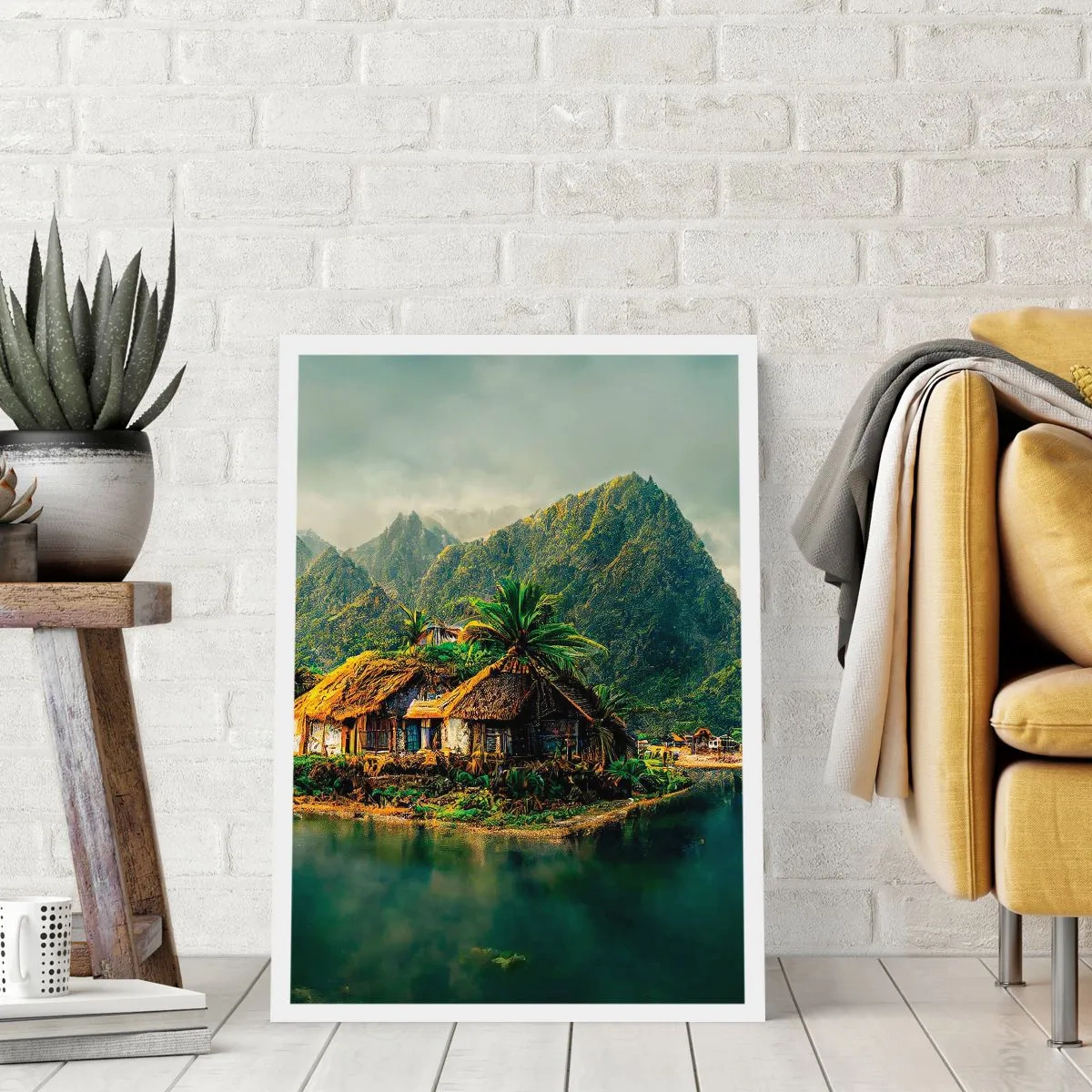 Poster - Tropisches Paradies - 30x40 cm