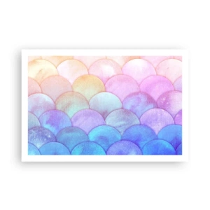 Poster - Perlenschuppe - 91x61 cm