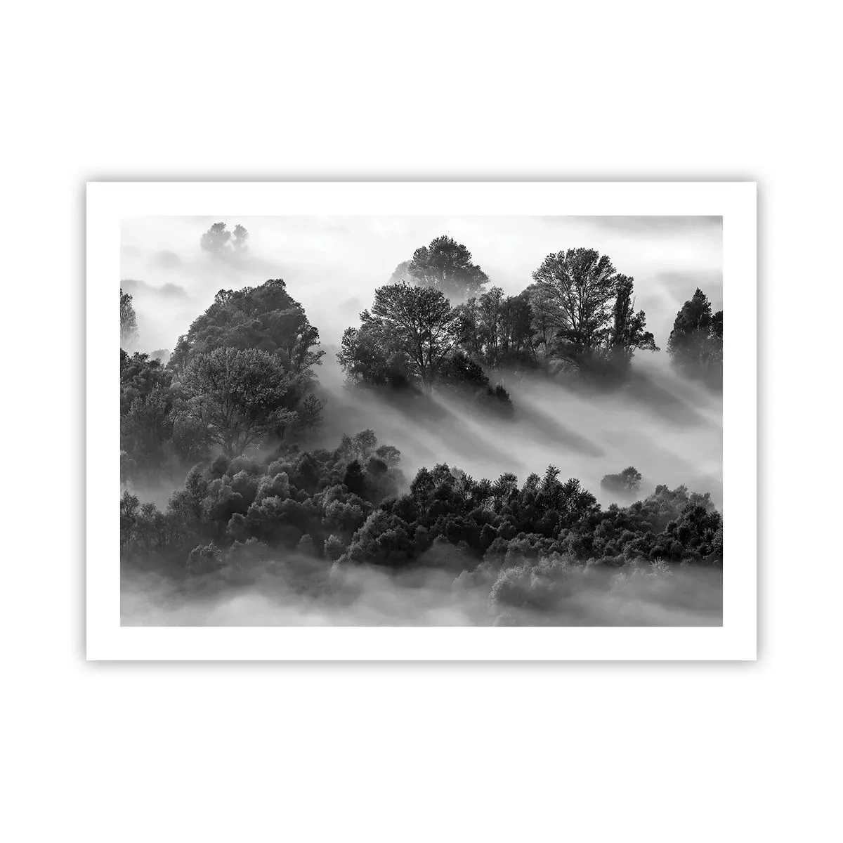 Poster - Aufstehend aus dem Schlaf - 70x50 cm