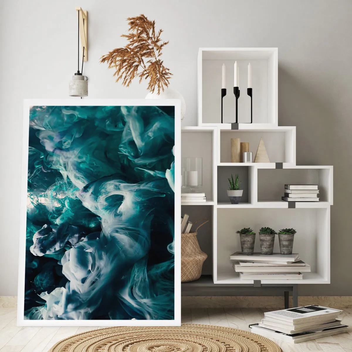 Poster - Farbbewegung - 70x100 cm