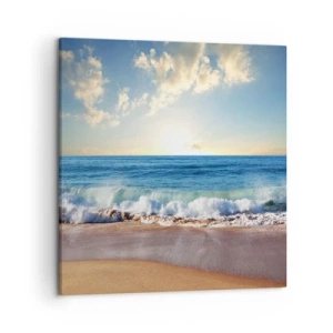 Bild auf Leinwand - Leinwandbild - Bewegung und Stille zugleich - 50x50 cm